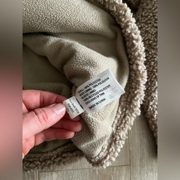 Orvis Women’s Sherpa Fleece Lined Jacket Light Beige - Size XL - Picture 6 of 8